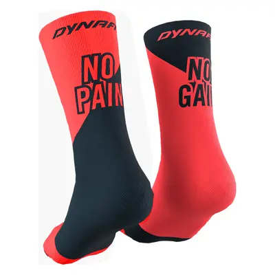 Ponožky Dynafit No Pain No Gain fluo coral/blueberry Barva: korálová / modrá