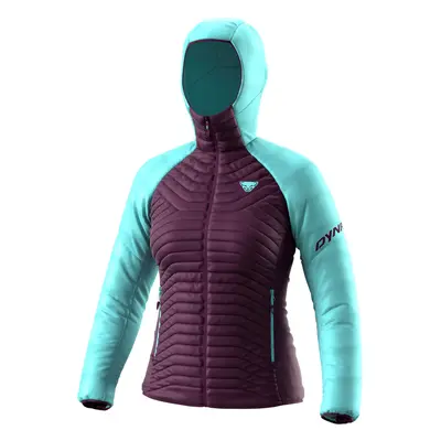 Bunda Dynafit Speed Insulation Hooded W marine blue 23/24 Barva: fialová / modrá