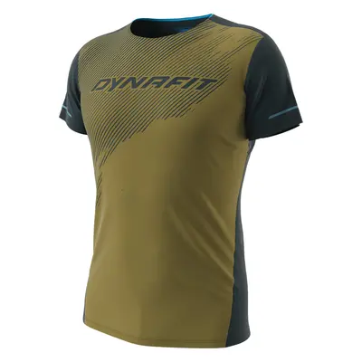 Triko Dynafit ALPINE 2 S/S TEE army 2023 Barva: zelená / modrá