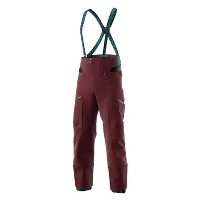 Kalhoty Dynafit Tigard GTX burgundy 24/25 Barva: vínová / modrá