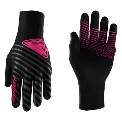 Rukavice Dynafit Alpine Reflective black out/pink glo 2025 Barva: černá / růžová