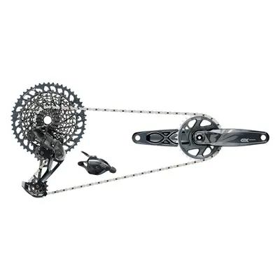 Sada Sram GX Eagle Dub Boost 175 mm Lunar Barva: černá, Délka: Počet zubů: 32 zubů