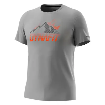 Triko Dynafit Transalper Graphic S/S Tee alloy 2024 Barva: šedá