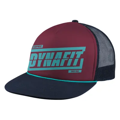 Dynafit Graphic Trucker Cap burgundy/TABLOID 2025 Barva: vínová / modrá