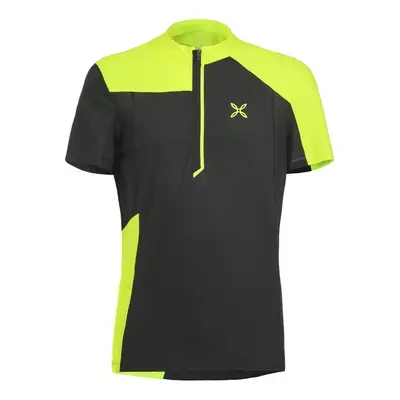 Dres Montura Selce Zip T-Shirt yellow 2021 Barva: černá / žlutá