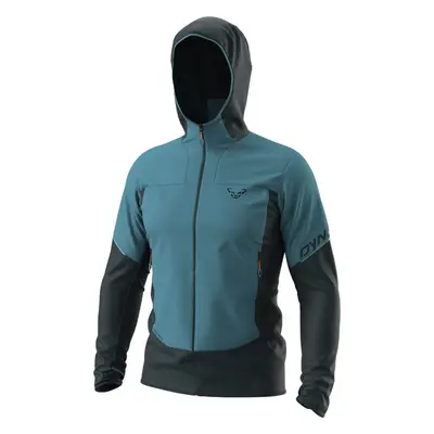 Bunda Dynafit Traverse Alpha Hooded storm blue 2025 Barva: modrá