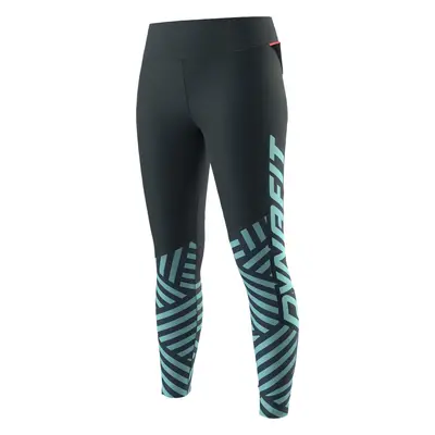 Legíny Dynafit Trail Graphic Tights W blueberry Razzle Dazzle 2023 Barva: modrá