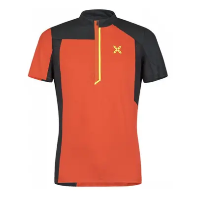 Dres Montura Selce Zip T-Shirt light red 2021 Barva: oranžová