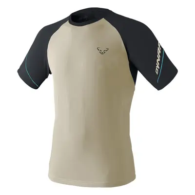 Triko Dynafit Alpine Pro SS TEE rock khaki 2025 Barva: khaki / modrá