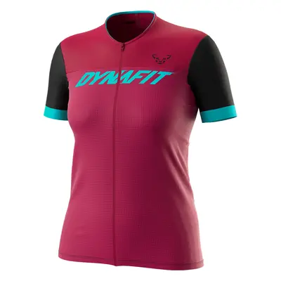 Dres Dynafit Ride W S/S FZ TEE beet red 2023 Barva: řepová