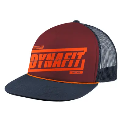 Kšiltovka Dynafit Graphic Trucker Cap syrah/TABLOID 2023 Barva: cihlová