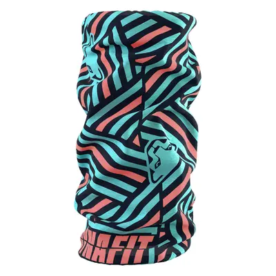 Nákrčník Dynafit Logo Neck Gaiter marine blue Razzle Dazzle 2025 Barva: modrá / korálová