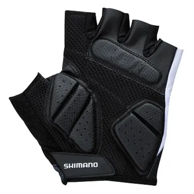 Rukavice Shimano Basic Comfort bílé Barva: bílá