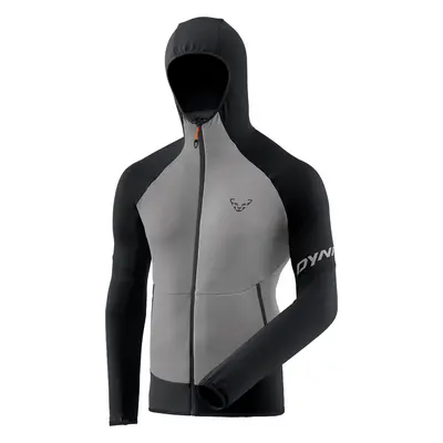 Mikina Dynafit Transalper Light PTC Hoody black out 2025 Barva: černá / šedá