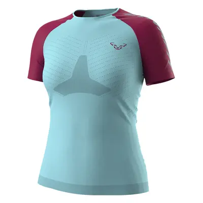 Triko Dynafit Ultra S-Tech W S/S TEE marine blue 2023 Barva: modrá / řepová