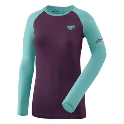 Triko Dynafit ALPINE PRO W LS TEE royal purple 2024 Barva: fialová / modrá