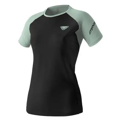 Triko Dynafit ALPINE PRO SS TEE W black out/jadelite 2025 Barva: černá