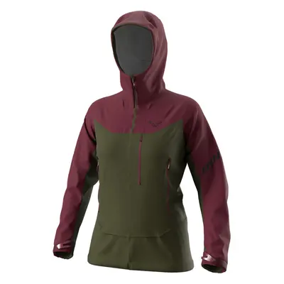 Bunda Dynafit Radical Softshell W burgundy 23/24 Barva: zelená / vínová