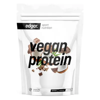 Edgar Whey Protein Vegan Váha: 800 g, Příchuť: Čokoláda / kokos