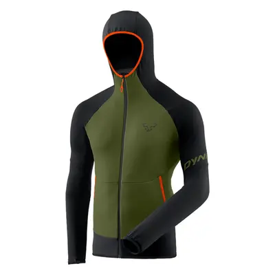 Mikina Dynafit Transalper Light PTC Hoody winter moss 2023 Barva: černá / zelená