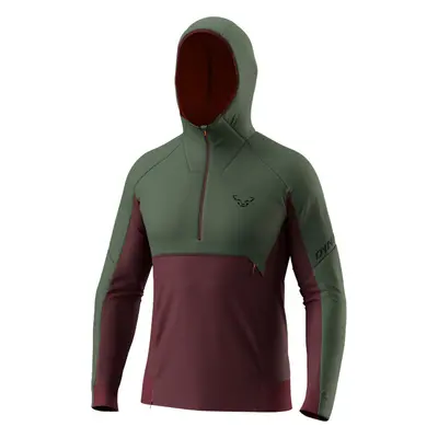 Bunda Dynafit Tigard Alpha Direct Anorak thyme 24/25 Barva: vínová / zelená