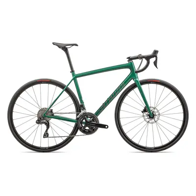 : Specialized Aethos Comp gloss metallic pine green smoke 2024 Barva: zelená