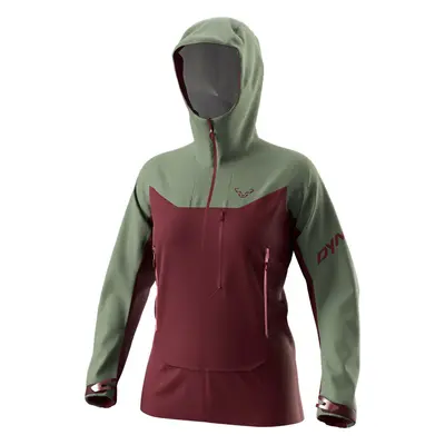 Bunda Dynafit Radical Softshell W sage 24/25 Barva: vínová / zelená