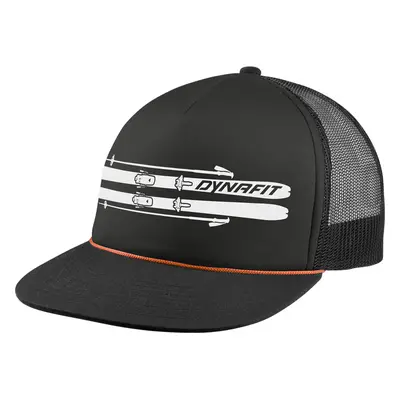 Kšiltovka Dynafit Graphic Trucker Cap black out/SKI 2025 Barva: černá / bílá