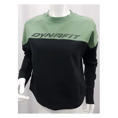 Mikina Dynafit 24/7 Pullover W black out/sage 2025 Barva: černá / zelená