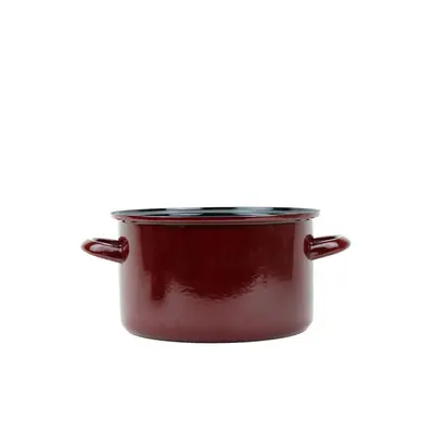 SFINX Smaltovaný hrnec STANDARD bordo 18 cm/2,6l