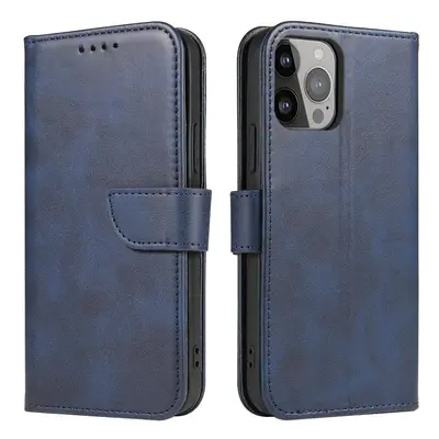 Magnetické pouzdro pro Xiaomi Redmi Note 12 Pro+ flip cover wallet stand blue