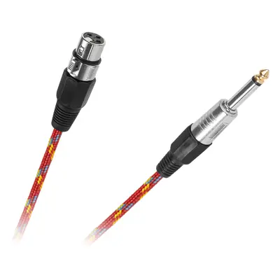 Mikrofonní kabel CANON XLR - JACK 6,3 mm 5 m