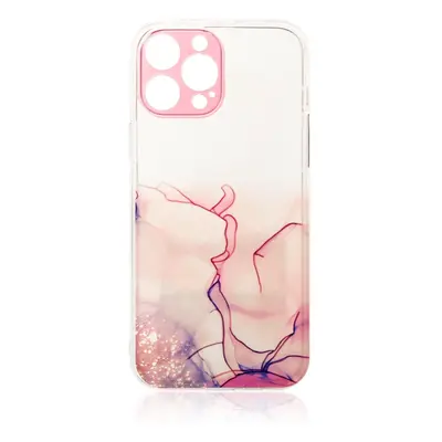 Marble Case pouzdro pro Xiaomi Redmi Note 11 gelové pouzdro mramorově růžové