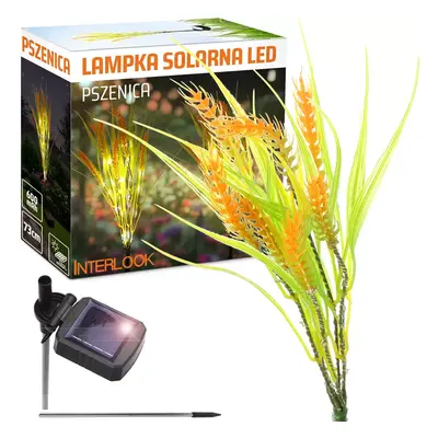 FLD-44-ŽLUTÁ | Solární zahradní svítidlo LED Wheat | 73 cm, 600 mAh