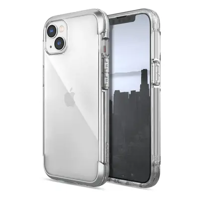 Raptic X-Doria Air Case iPhone 14 pancéřové pouzdro stříbrné