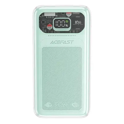 Acefast powerbank 10000mAh Sparkling Series rychlonabíjení 30W zelená (M1)