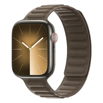 Dux Ducis Strap BL magnetický řemínek pro Apple Watch 42 / 44 / 45 / 49 mm - tmavě šedý