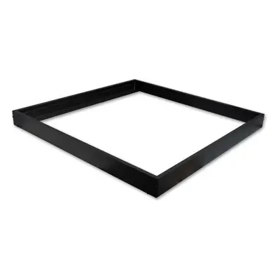 Montážní rámeček pro LED panely 600 x 600 mm, černý