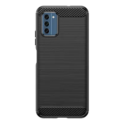 Silikonové pouzdro Carbon Case pro Nokia C300 - černé