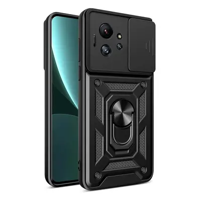 Pancéřové pouzdro Hybrid Armor Camshield pro Infinix Zero Ultra s krytem fotoaparátu - černé