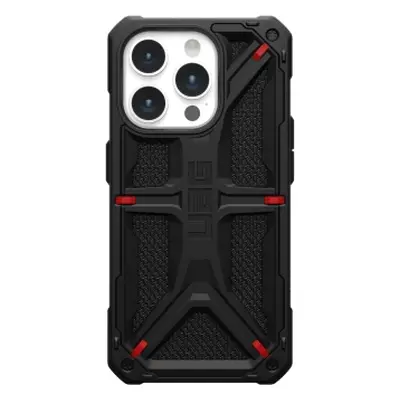 Pouzdro UAG Monarch pro iPhone 15 Pro - Kevlar černé