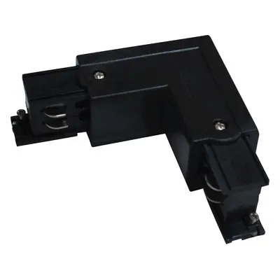 TRACK L CONNECTOR L-R 4W BLACK