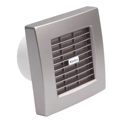 Kanlux 70974 TWISTER AOL 100T SF - Stříbrný ventilátor standart s časovačem a autom. žal.