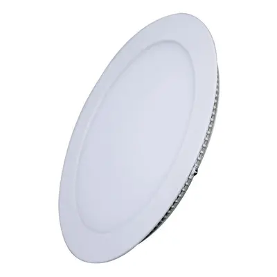 Solight LED mini panel, podhledový, 6W, 400lm, 3000K, tenký, kulatý, bílý