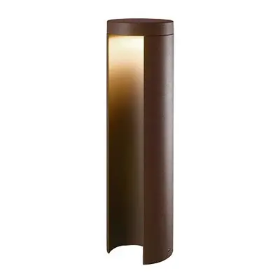 Zahradní LED sloupek / svítidlo COSTA, rez