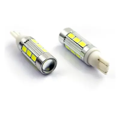 Auto LED žárovka W5W T10 14 SMD 5630 s čočkou