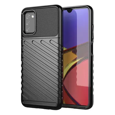 Thunder Case flexibilní pancéřový kryt Samsung Galaxy A03s černý