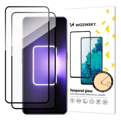 Wozinsky Full Glue Tempered Glass 2x tvrzené sklo pro Realme GT Neo 5 / Realme GT3 9H přes celou