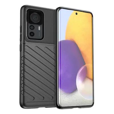 Thunder Case Xiaomi 12T Pro / Xiaomi 12T silikonové pancéřové pouzdro černé