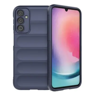 Pouzdro Magic Shield pro Samsung Galaxy A24 4G flexibilní pancéřované pouzdro modré barvy